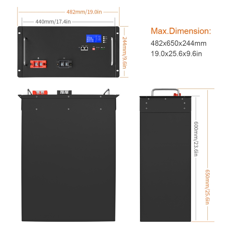 51.2V 150Ah LFP Battery